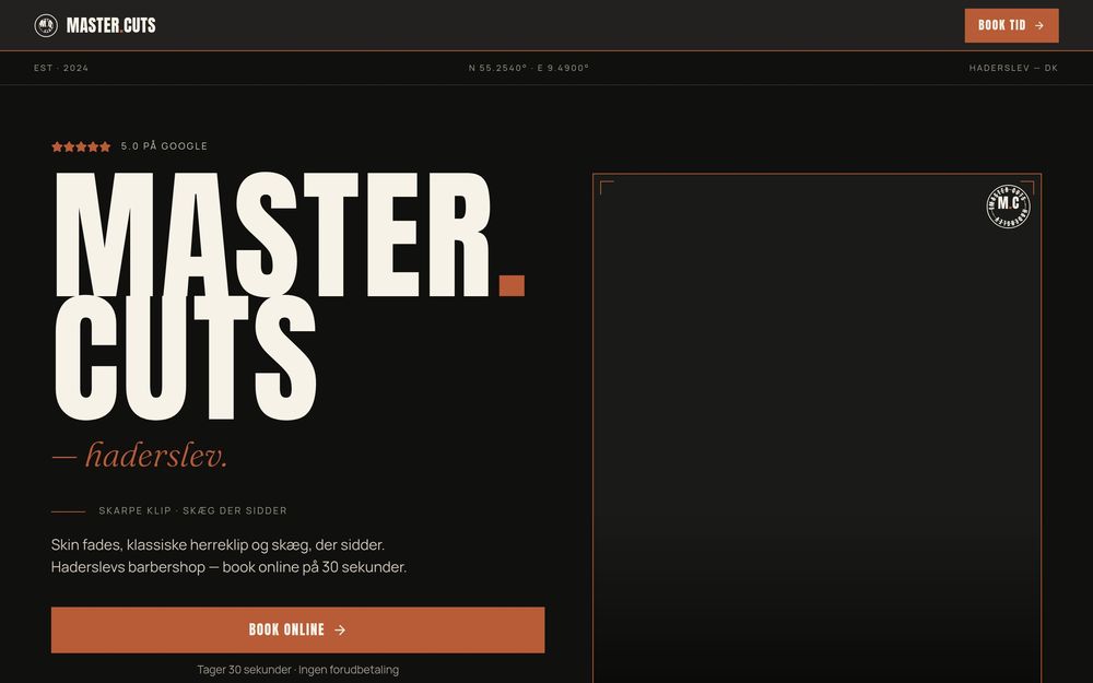 Efter redesign — Master Cuts